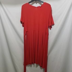 Partially Open-Back Dress with tie-waist (Size 12)